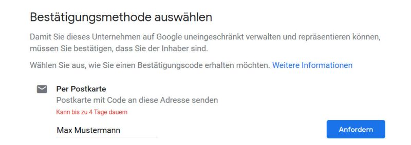 Google My Business einrichten