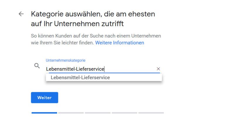 Google My Business einrichten