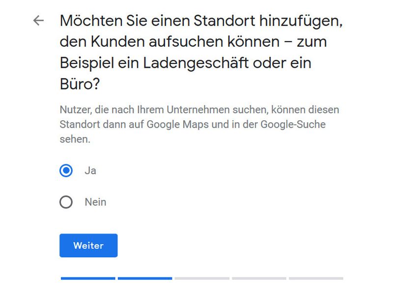 Google My Business einrichten