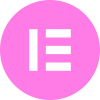 Elementor logo symbol pink