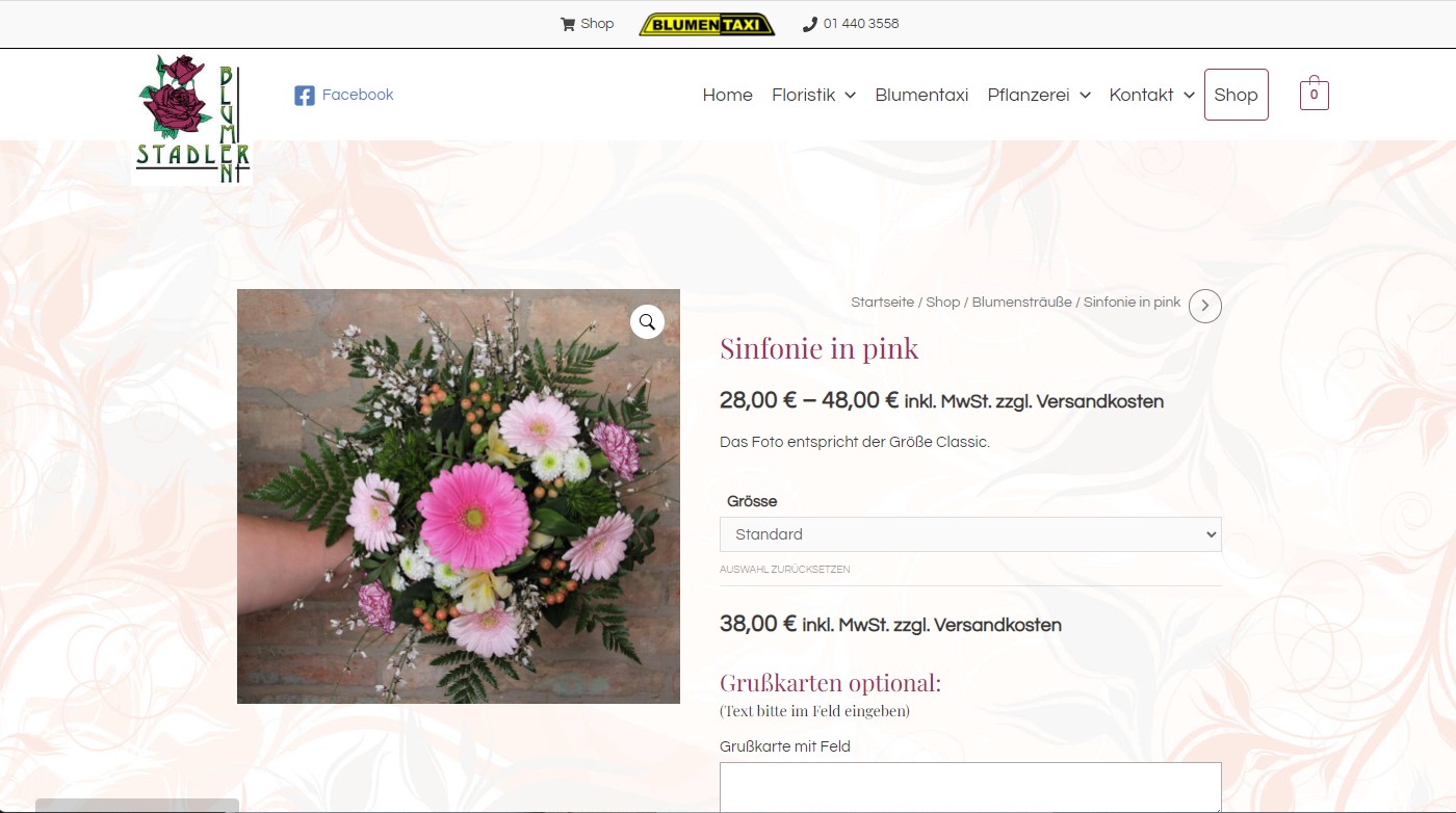 Floristik online shop wien