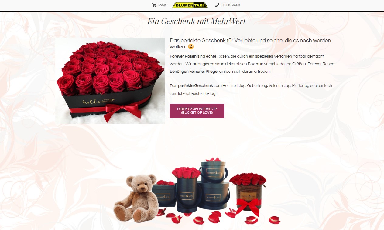 Floristen online shop desktop 4